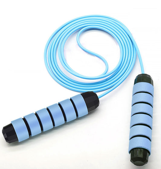 Jump Rope, Tangle-Free Rapid Speed Jumping Rope Cable with Ball Bearings for Women, Men, and Kids, Adjustable Steel Jump Rope with Foam Handles for Home Gym Exercise Fitness Workout Equipment & Slim Body