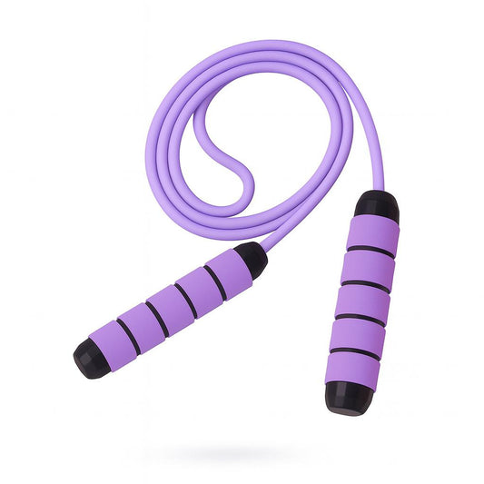FLEXCRUS Cardio Jump Rope – Soft Foam Grip & High-Performance Cable(Purple)